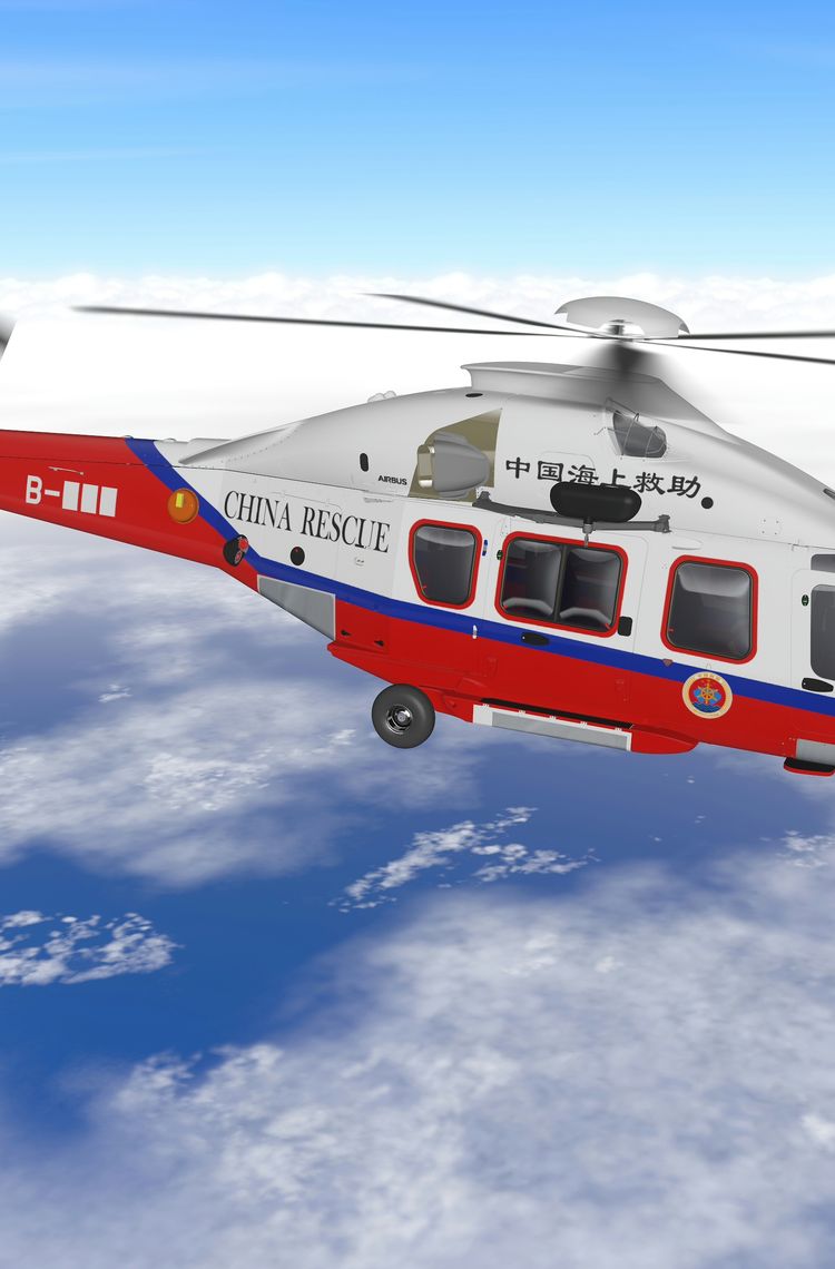 Chinese Ministry of Transport selects the H175 for search and rescue operations Chinese Ministry of Transport selects the H175 for search and rescue operations
