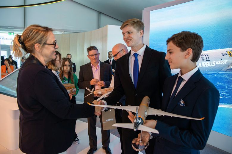 Paris Airshow 2023 - A350F New livery ceremony  Paris Airshow 2023 - A350F New livery ceremony