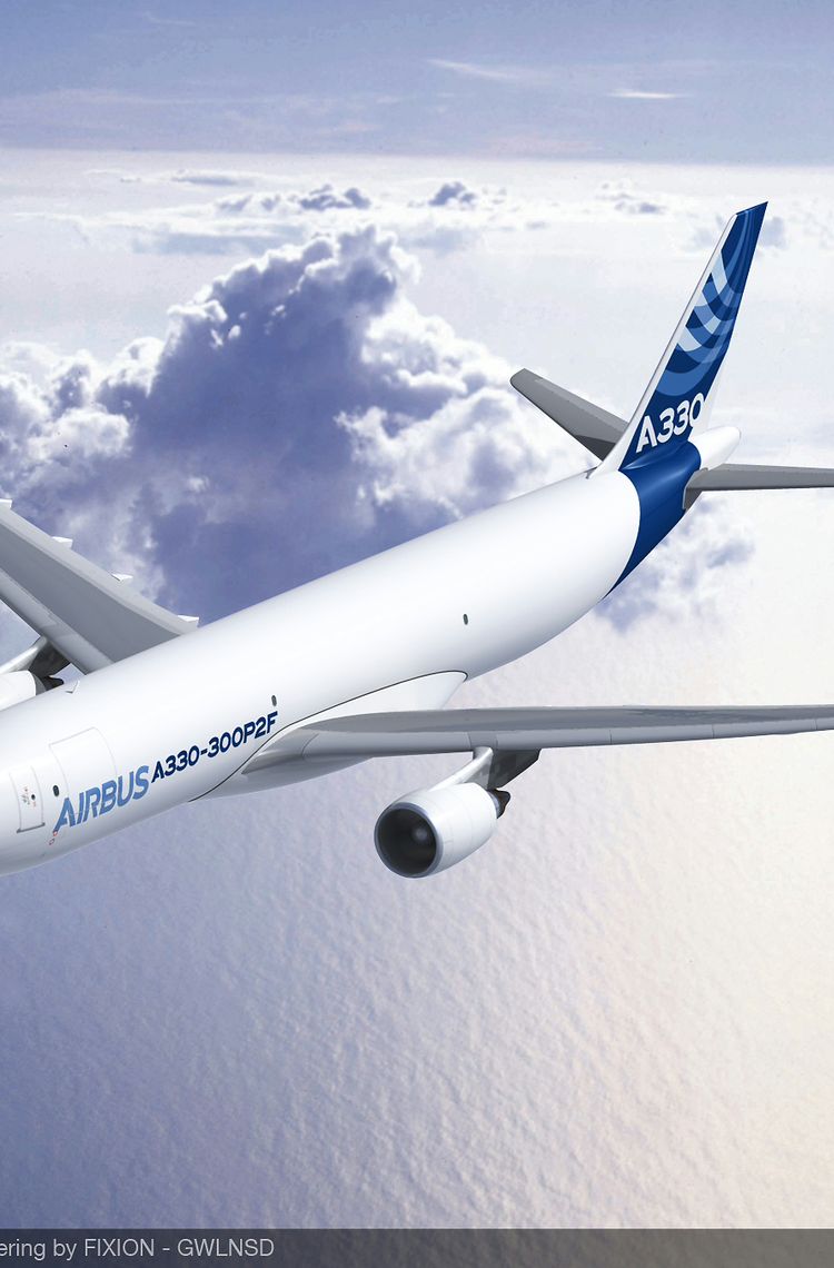 A330-300P2F Airbus - rendering A330-300P2F Airbus - rendering