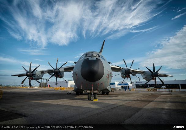 Singapore Airshow 2022 - A400M on static