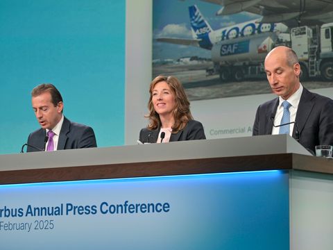 Airbus Annual Press Conference - ambiance Airbus Annual Press Conference - ambiance