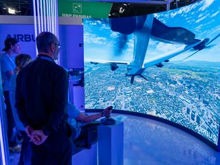 CityAirbus Flight Simu VivaTech Paris 2024      CityAirbus Flight Simu VivaTech Paris 2024