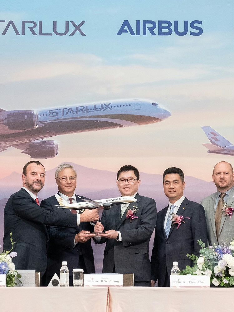 STARLUX Airlines’ firm order for 17 A350 XWBs STARLUX Airlines’ firm order for 17 A350 XWBs
