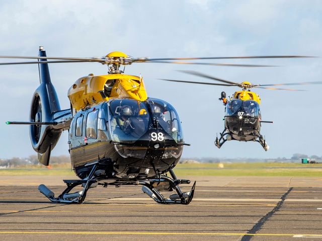 H145 Jupiter HT1 at RAF Shawbury H145 Jupiter HT1 at RAF Shawbury