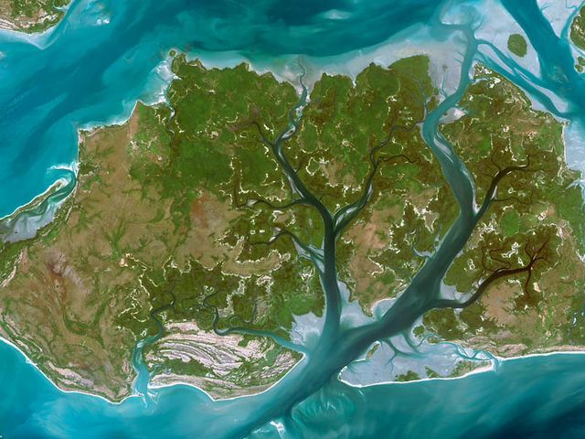 Bissagos Guinea Bissau - by satellite Spot6 Bissagos Guinea Bissau - by satellite Spot6