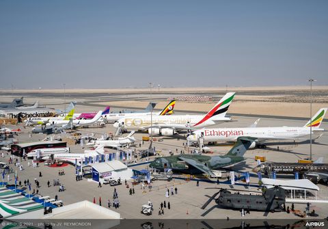 Dubai Airshow 2021 - Day 4 - Static Display