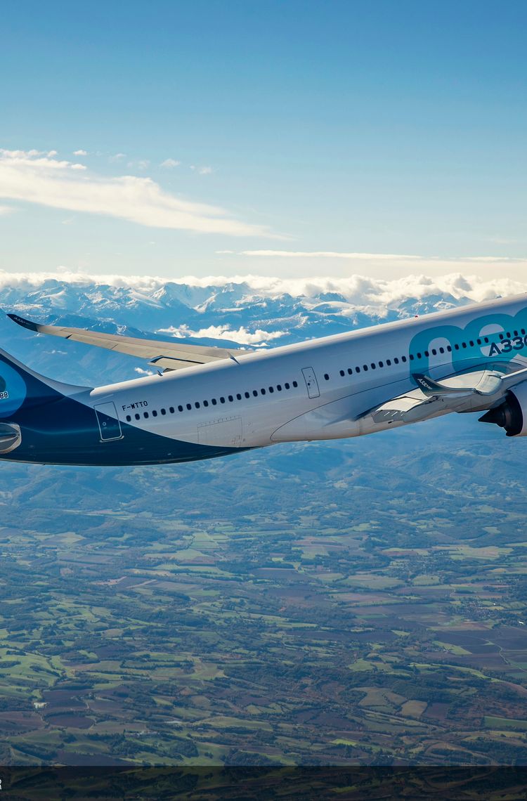 A330-800 First Flight - in flight A330-800 First Flight - in flight