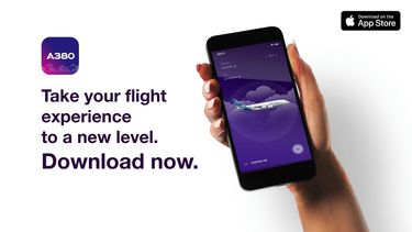 iflyA380 app screen 1 iflyA380 app screen 1