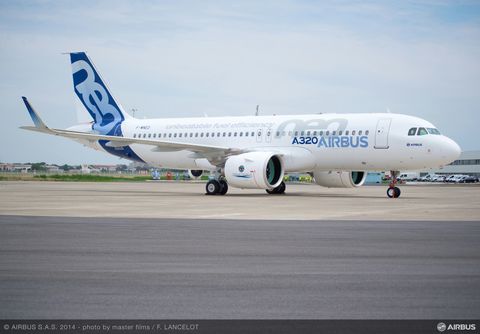 A320neo PW - on the ground
