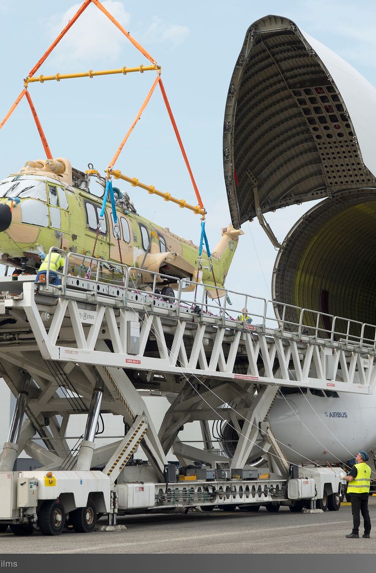 Beluga Transport Test Loading Beluga Transport Test Loading