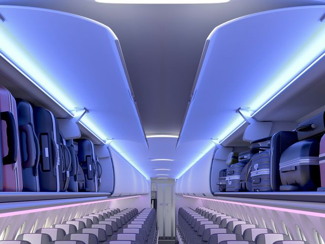 A220 Airspace cabin with Air Canada A220 Airspace cabin with Air Canada