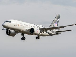 ACJ TwoTwenty in flight ACJ TwoTwenty in flight