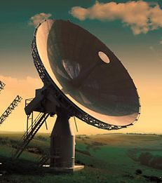 Ground station fro secure satellite communications Ground station fro secure satellite communications