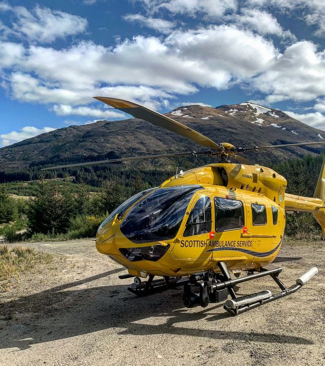 Scottish Ambulance Service's H145 Scottish Ambulance Service's H145
