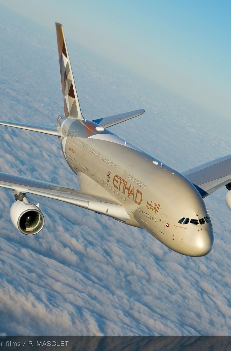 A380 Etihad - In flight 4 A380 Etihad - In flight 4