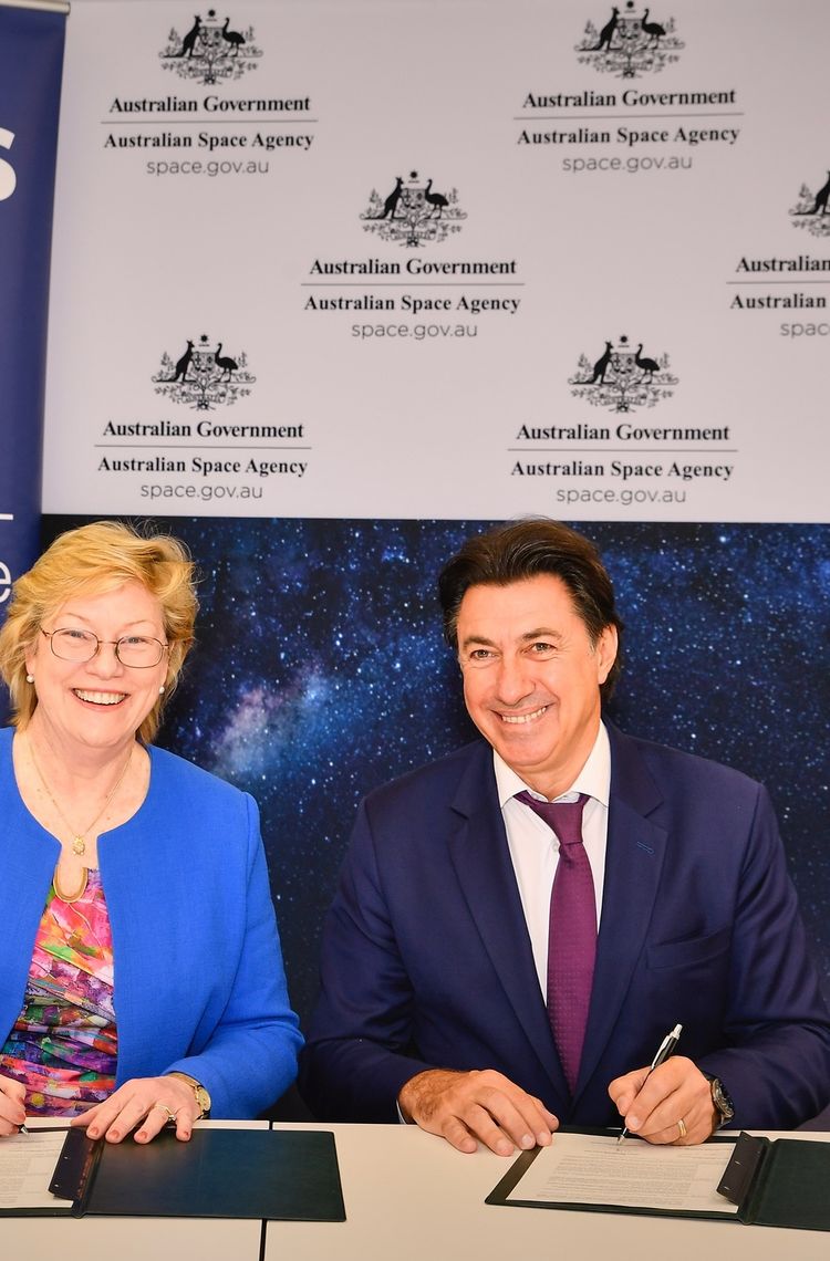 Signature Airbus and Australian Space Agency Signature Airbus and Australian Space Agency