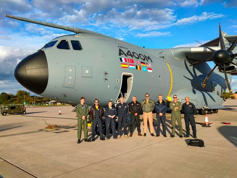 Three missions, one aircraft: Airbus A400M shows its potential in the UK