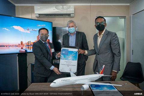 Singapore Airshow 2022 - Airbus and PAL signature