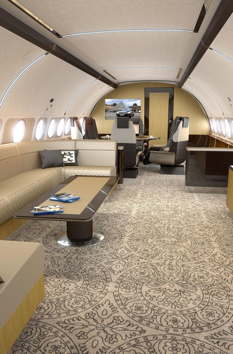 ACJ319 Airbus - Elegance Lounge ACJ319 Airbus - Elegance Lounge