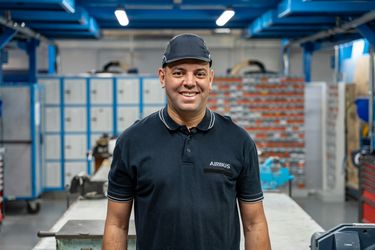 Mohamadi Azaroual, maintenance technician at Airbus Helicopters Mohamadi Azaroual, maintenance technician at Airbus Helicopters
