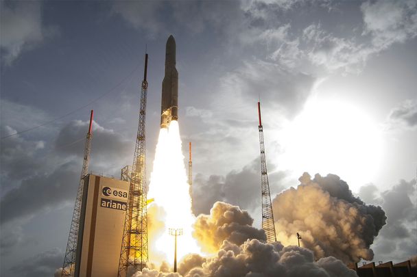 Ariane 5 launch from Kourou