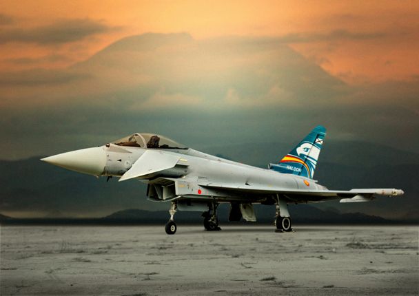 Eurofighter HALCÓN on ground