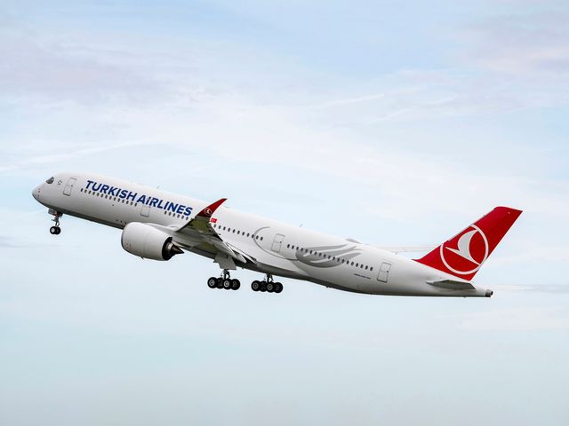 A350-900 Turkish Airlines MSN403 taking off - First Flight A350-900 Turkish Airlines MSN403 taking off - First Flight