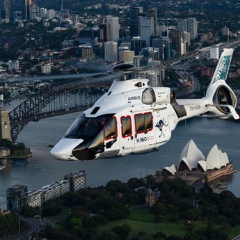 Airbus H160 during demo tour in Australia Airbus H160 during demo tour in Australia