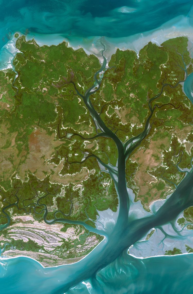 SPOT 6 - Bissagos, Guinea Bissau Satellite Imagery SPOT 6 - Bissagos, Guinea Bissau Satellite Imagery