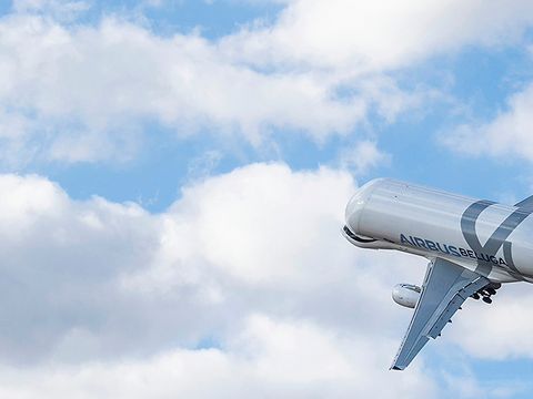 BelugaXL 1 last test flight - low pass BelugaXL 1 last test flight - low pass