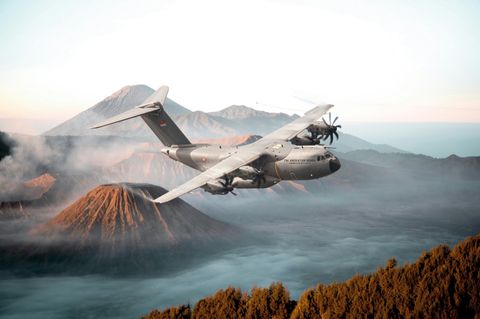 A400M Indonesia in flight HD