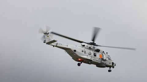 NH90 in flight