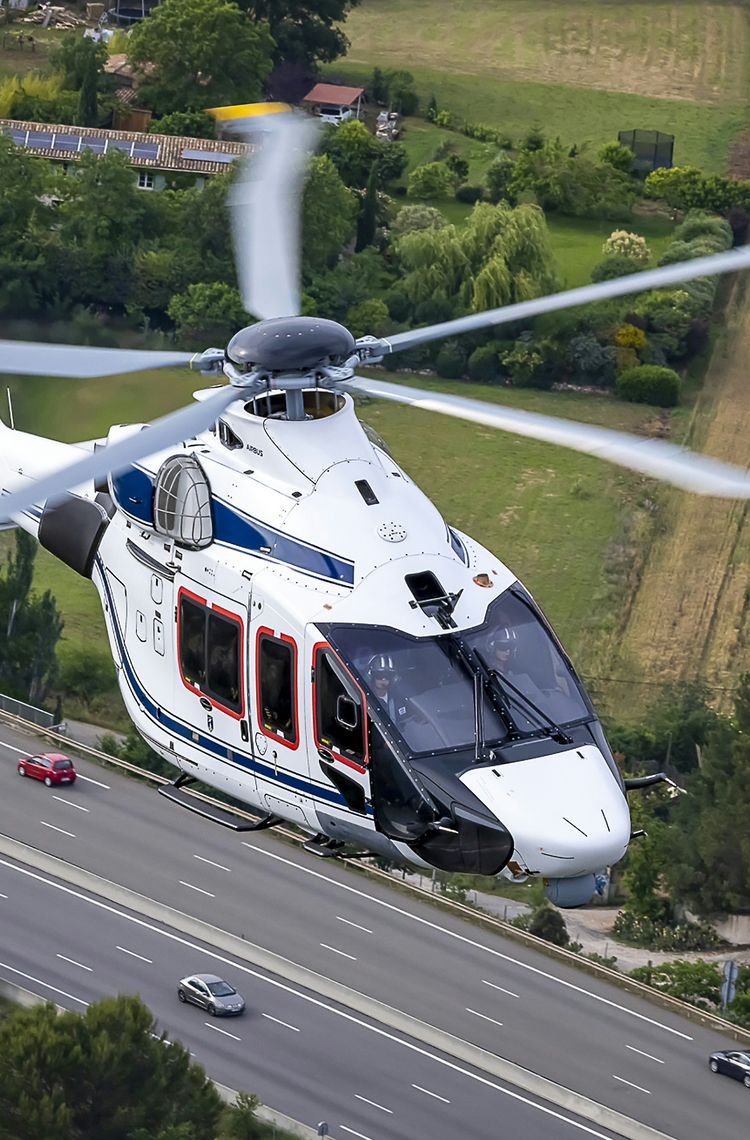 H160 in flight H160 in flight