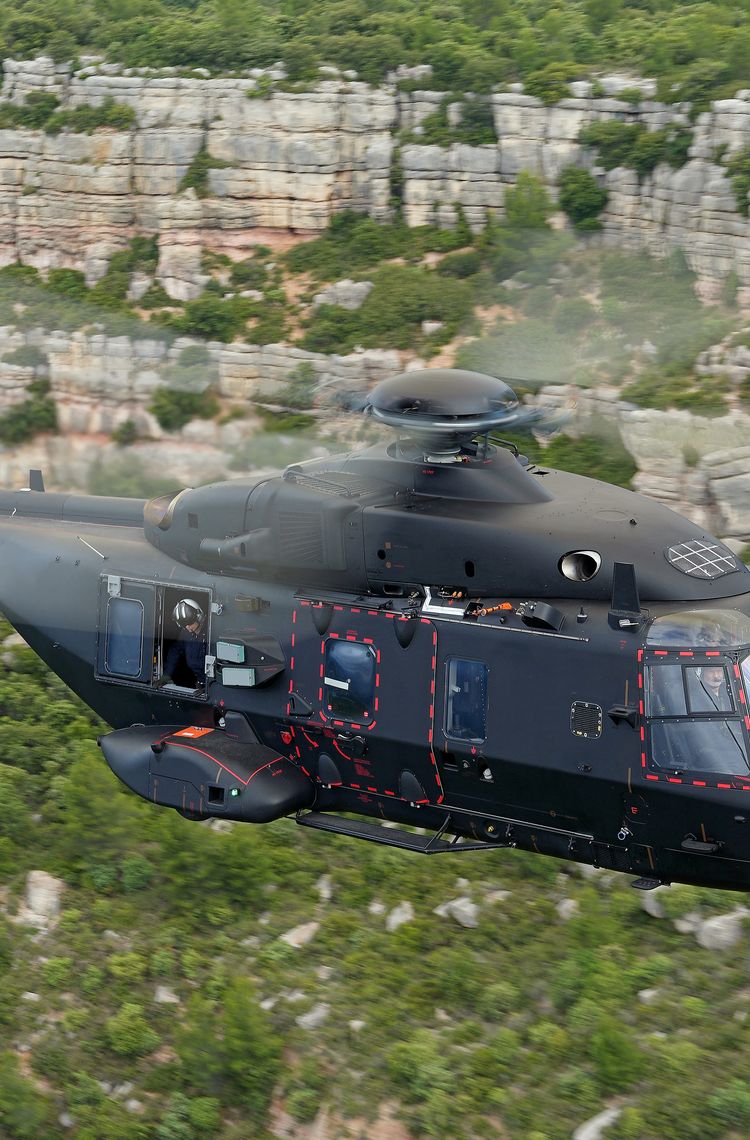 NH90 in flight NH90 in flight