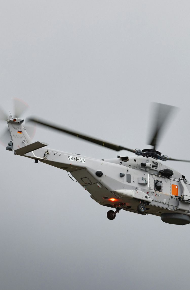 NH90 in flight NH90 in flight