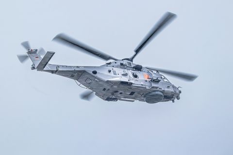 Maiden flight of the NH90 Sea Tiger 