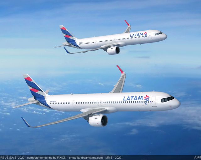 LATAM Airlines A321XLR and A321neo ACF LATAM Airlines A321XLR and A321neo ACF