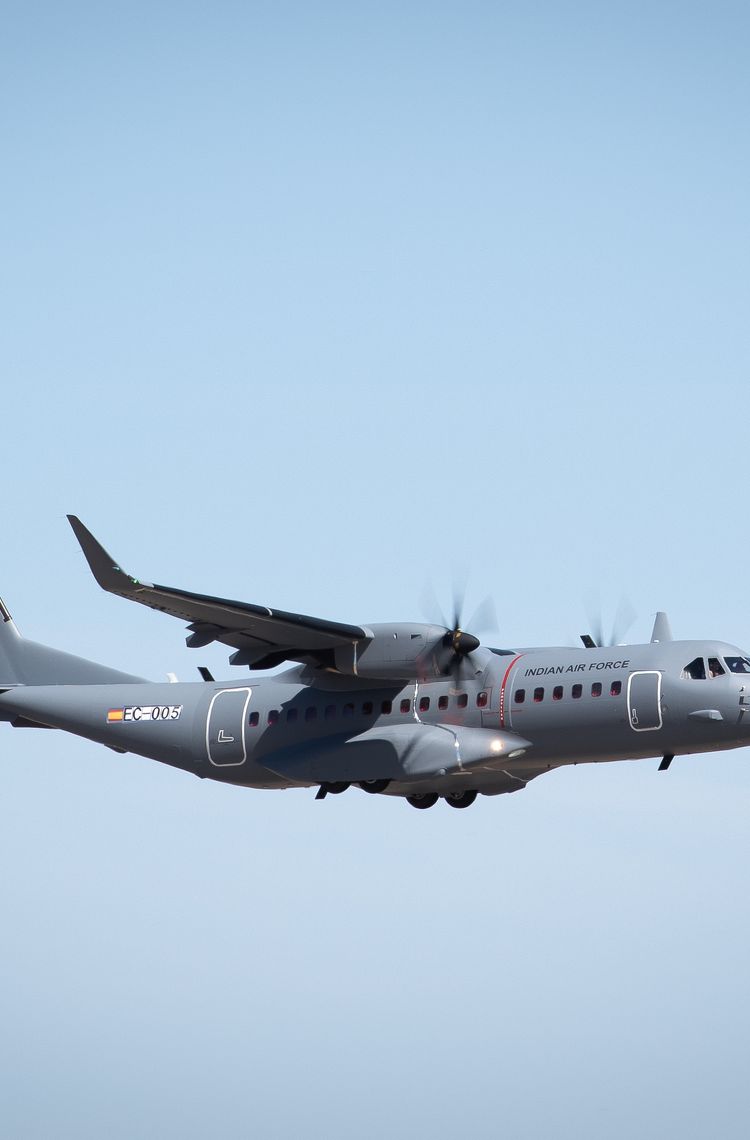 First C295 for India completes its maiden flight 02 First C295 for India completes its maiden flight 02
