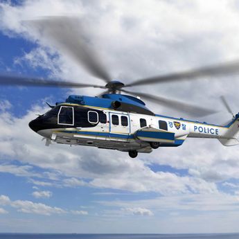 Rendering - Korean National Police Agency Airbus H225 helicopter Rendering - Korean National Police Agency Airbus H225 helicopter