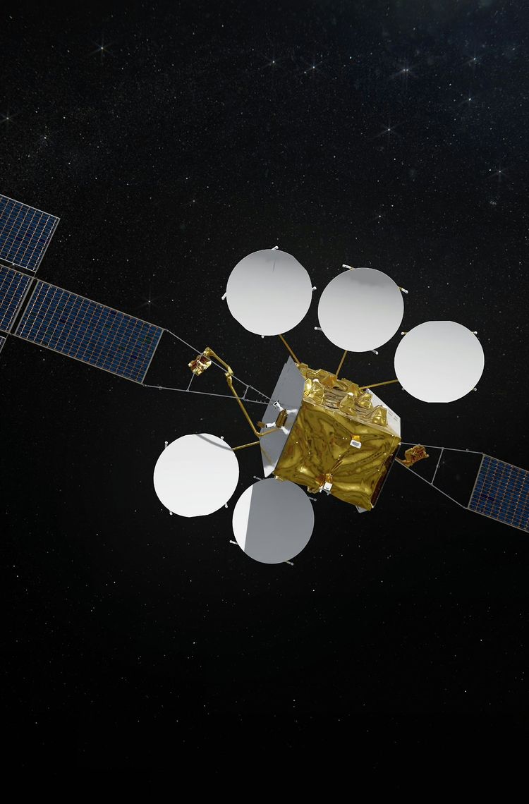 HotBird new generation satellite - Artist view HotBird new generation satellite - Artist view