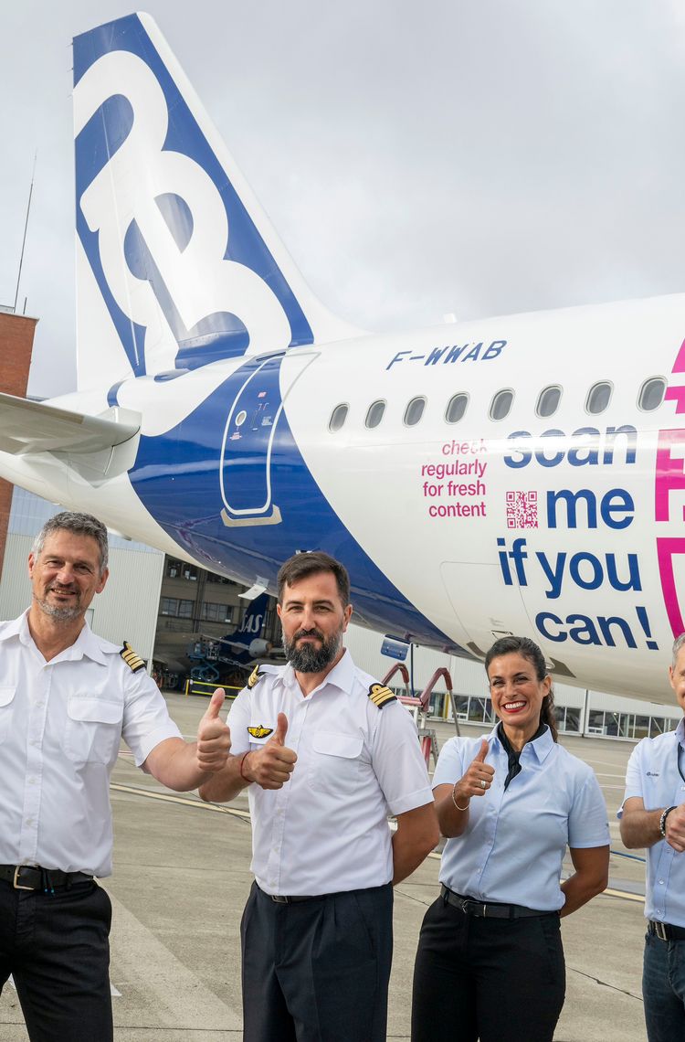A321XLR route proving - flight crew before flight A321XLR route proving - flight crew before flight