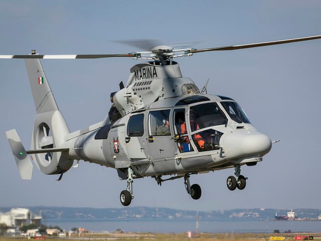 Delivery of the first AS565 MBe Panther to the Mexico'Marine a Delivery of the first AS565 MBe Panther to the Mexico'Marine a