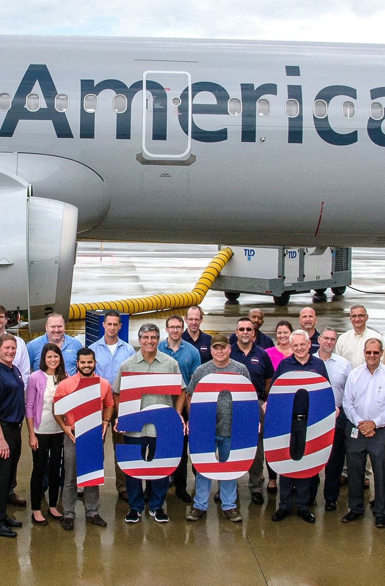 Milestone 1,500th Airbus aircraft for North America is delivered to American Airlines Milestone 1,500th Airbus aircraft for North America is delivered to American Airlines