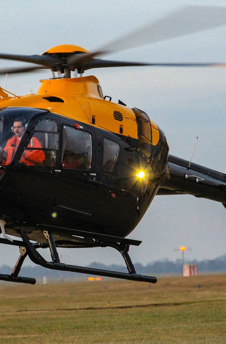 First UKMFTS H135 Juno and H145 Jupiter Arrive in Britain First UKMFTS H135 Juno and H145 Jupiter Arrive in Britain