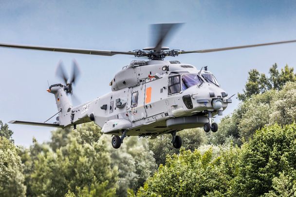 NH90 Sea Lion second prototype in flight