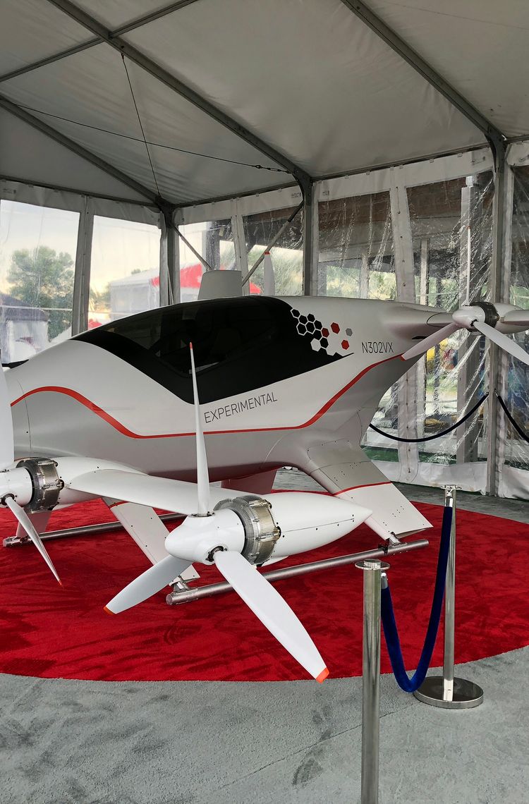 Vahana Alpha Two eVTOL demonstrator Vahana Alpha Two eVTOL demonstrator