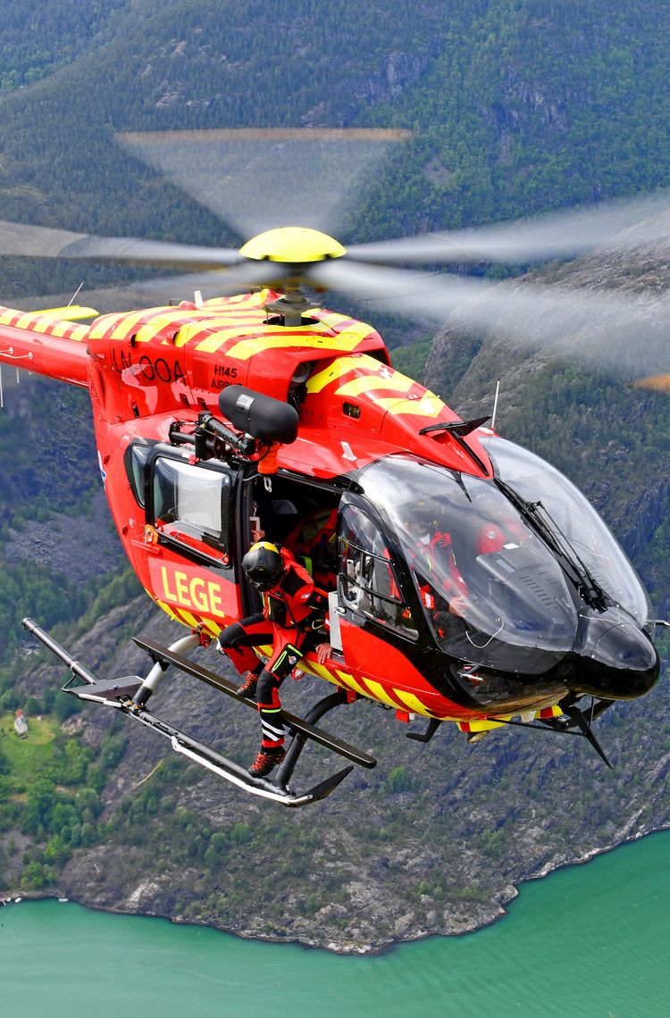 Norwegian Air Ambulance's Airbus H145 Norwegian Air Ambulance's Airbus H145