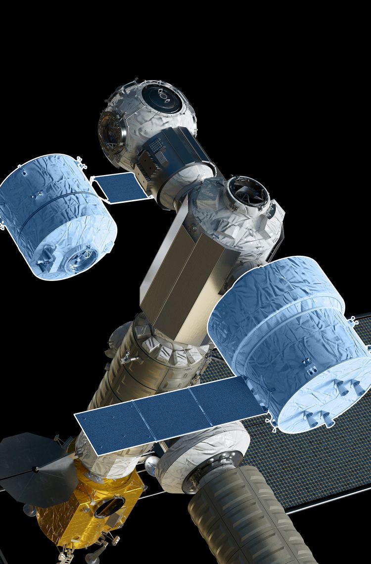 Airbus Moon Cruiser at the Gateway Airbus Moon Cruiser at the Gateway