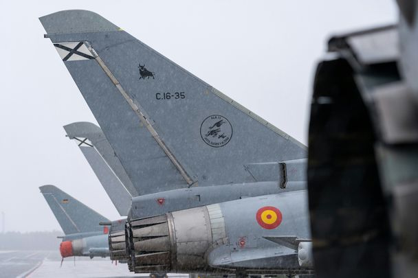 Spanish and German Eurofighters secure Baltic skies 05