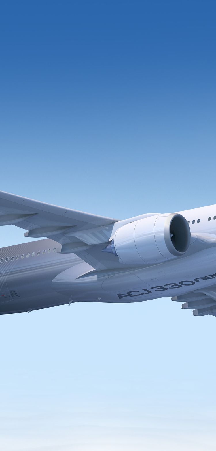 ACJ330neo rendering with ACJ livery ACJ330neo rendering with ACJ livery